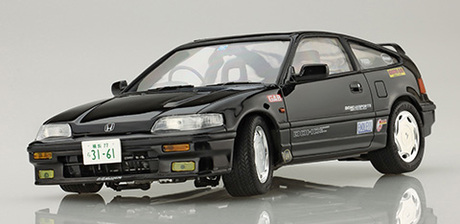 1/24 峠2EX-1 ホンダ サイバー CR-X SI(カーボンボンネットデカール付き) 