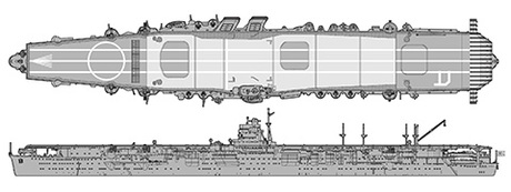 1/700 特56EX-3 日本海軍航空母艦 飛龍(エッチングパーツ付き) 