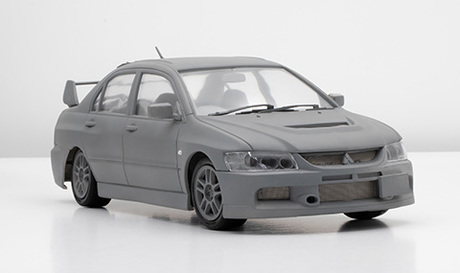 1/24 峠9 三菱ランサーエボリューションIX GSR 