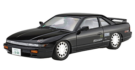 1/24 峠23EX-1 ニッサン シルビアK’s(S13)(カーボンボンネットデカール付き) 