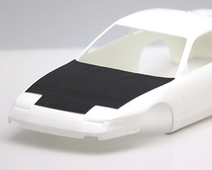 1/24 峠24EX-1 ニッサン 180SX (RPS13 中期型)(カーボンボンネット