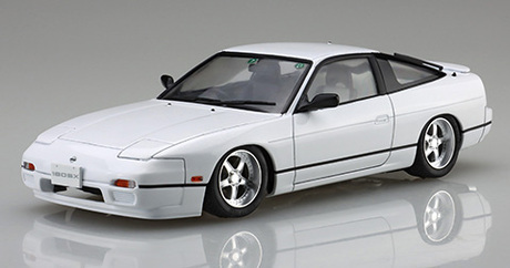 1/24 峠24EX-1 ニッサン 180SX (RPS13 中期型)(カーボンボンネットデカール付き) 