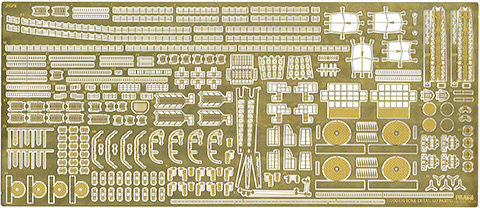 ウィレム・ファン・デ・フェルデ、静かな海に浮かぶ戦艦、希少画集画、新品額装付 1/700 特30EX-2 日本海軍重巡洋艦 利根(昭和19年/捷一号作戦