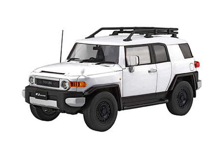 1/24 車NEXT27EX-1 トヨタFJクルーザー(ホワイト/2011)（特別仕様/アウトドアパーツ付き） 