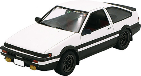 1/24 ISD1EX-1 トレノ前期型1600GT APEXAE86藤原拓海  特別仕様(キャラクターアクリルスタンド付き) 