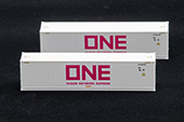 1/150  TNEXT101 1/150スケール 40ft High Cube リーファーコンテナタイプ ONE