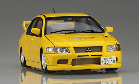 1/24 峠5EX-1 三菱 ランサーエボリューションⅦ GSR 特別仕様(カーボンボンネットデカール付き) 