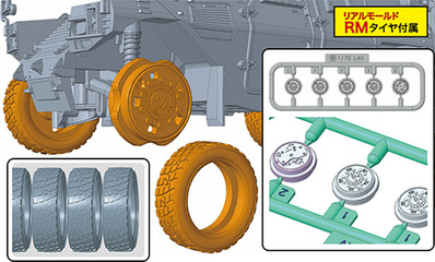 1/72 ML17EX-1 陸上自衛隊 軽装甲機動車(国教隊)(2両入り) 特別仕様