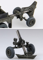 1/72 ML20EX-1 陸上自衛隊 重迫牽引車/120ミリ迫撃砲RT(2両/2門入り