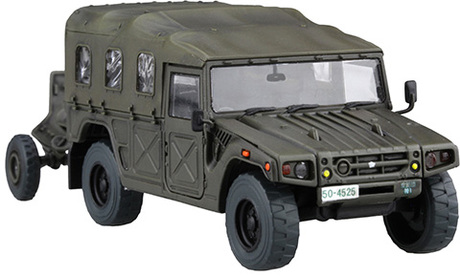 1/72 ML20EX-1 陸上自衛隊 重迫牽引車/120ミリ迫撃砲RT(2両/2門入り) 特別仕様(エッチングパーツ付き) 