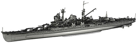 1/700 FH54 日本海軍重巡洋艦 熊野(昭和19年/捷一号作戦) 