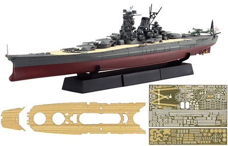1/700 FH47EX-2 日本海軍戦艦 武蔵(昭和19年/捷一号作戦) フルハルモデル 特別仕様(エッチングパーツ・木甲板シール付き) 