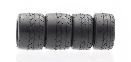 1/24 RTC1 レーシングスリックタイヤ 15インチ 前285/40 後345/35 