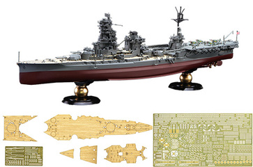 バーゲンセールFUJIMI日本海軍給油艦4艦エッチング付きセット(1821) 1/700 FH29EX-2 日本海軍航空戦艦 伊勢 フルハルモデル 特別仕様