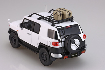 よしみ出品2セット！ 1/24 車NEXT25EX-2 トヨタFJクルーザー(ツートーンブラック/2011)｜1