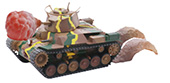 TM5EX-1 九七式中戦車 チハ 57㎜砲塔・前期車台 特別仕様(エフェクトパーツ付き）