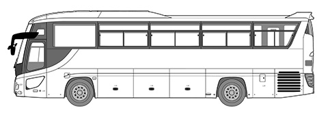 1/32 BUS101 いすゞガーラ スーパーハイデッカー 「リラックマと