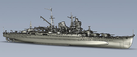 1/700 FH52 日本海軍重巡洋艦 三隈(昭和17年) 
