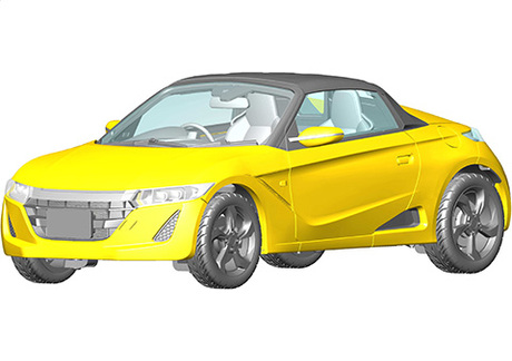 1/24 車NEXT29 Honda S660(前期型/α/カーニバルイエローII) 