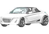 1/24 車NEXT30 Honda S660(前期型/α/プレミアムスターホワイトパール)