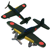 1/700 特205 日本海軍艦載機セット2(戦時後期)