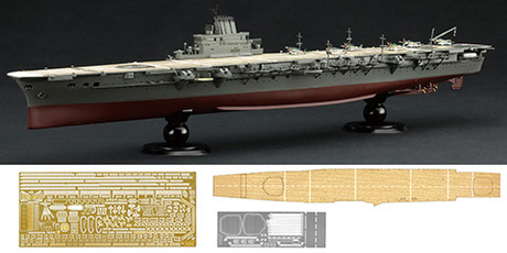 1/700 FH44EX-3 日本海軍航空母艦 大鳳 (木甲板仕様) フルハルモデル 特別仕様(エッチングパーツ・木甲板シール付き) 