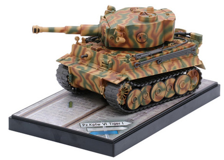 TM6EX-2 ティーガーⅠ ミハエルヴィットマン 特別仕様(ディスプレイ用彩色済み台座付き) 